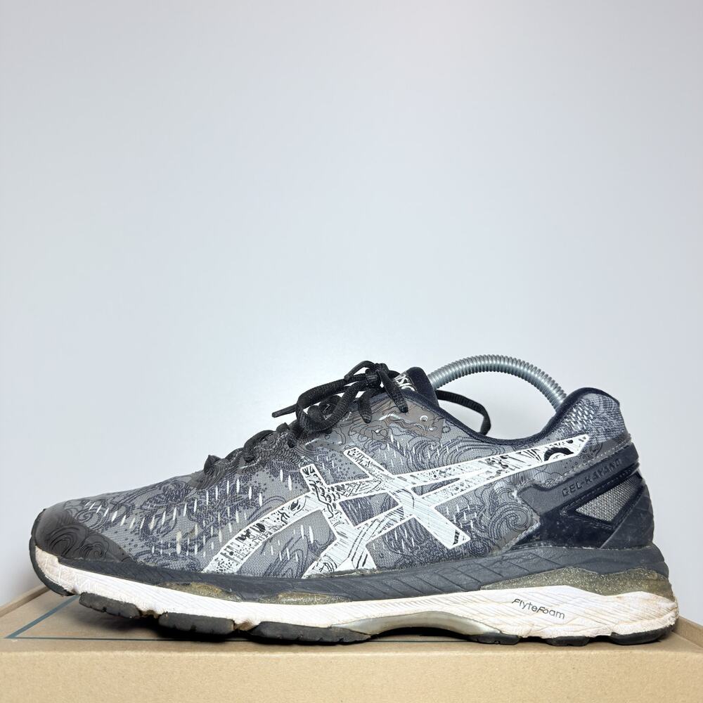 ASICS GEL Kayano 23 Lite Show Womens Size 11 Grey Running Shoes Sneakers